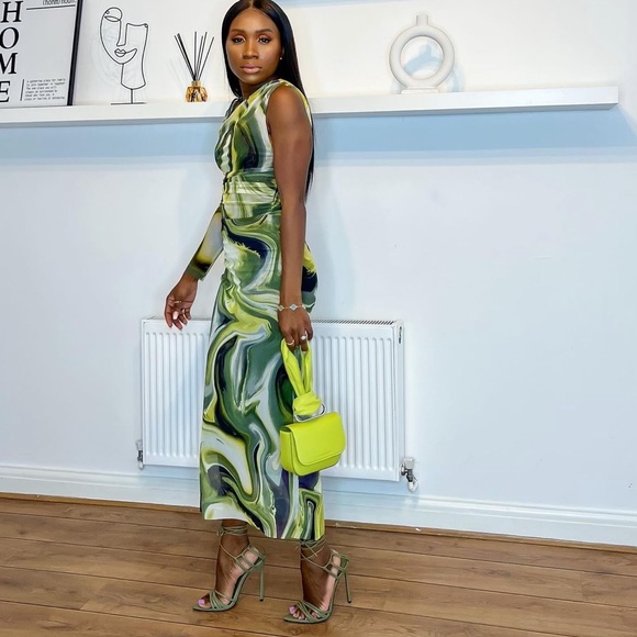 ZARA BLOGGERS FAV PRINTED TULLE TOP - Picture 10 of 16